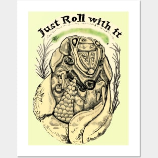 Armadillo Roll Posters and Art